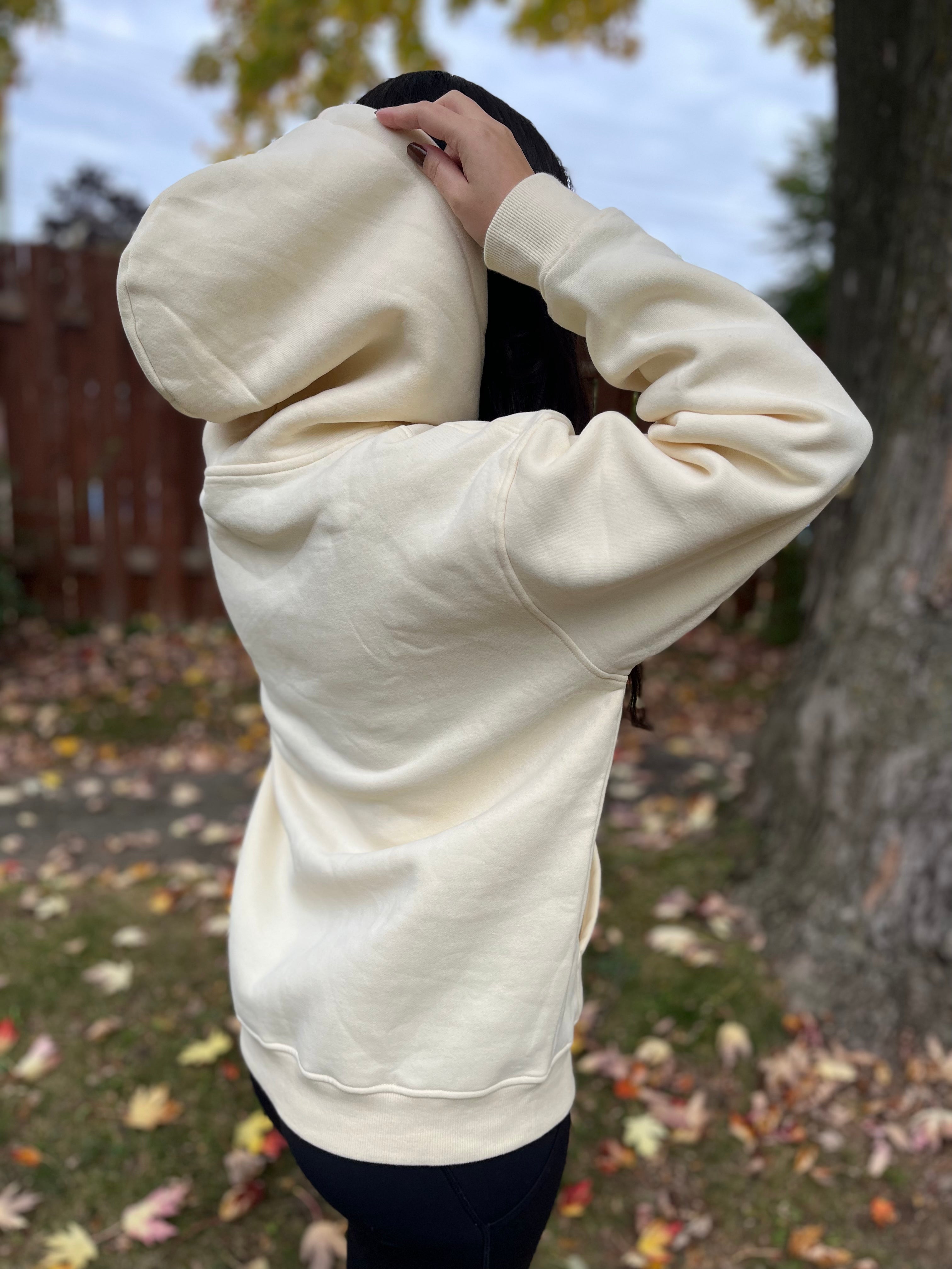 Boyfriend Hoodie - Apricot Cream