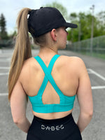 Load image into Gallery viewer, Vital Sports Bra - Turquoise
