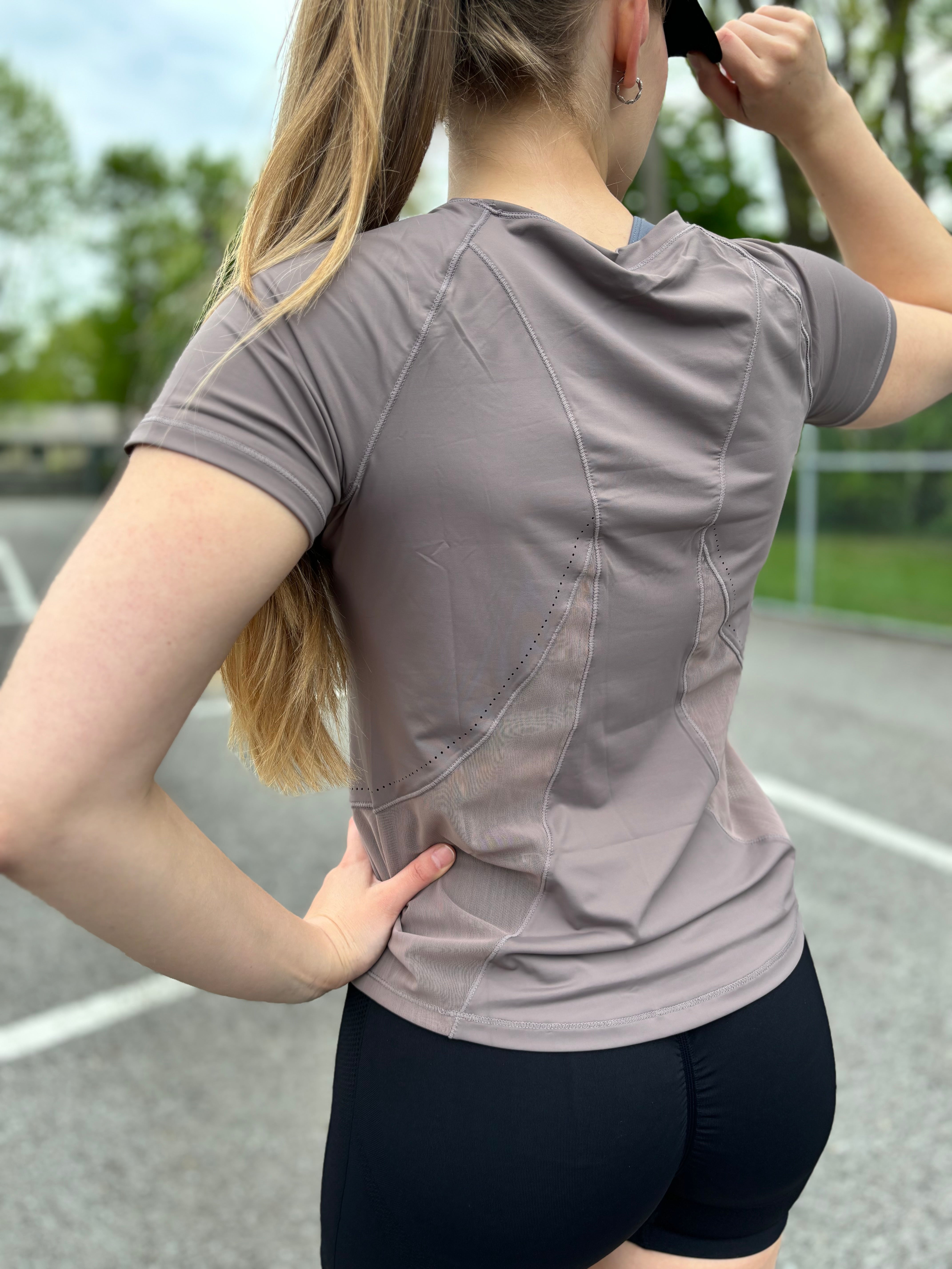 Active Shirt - Copper Rose