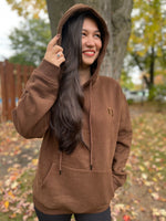 Load image into Gallery viewer, Boyfriend Hoodie - Mocha
