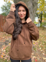 Load image into Gallery viewer, Boyfriend Hoodie - Mocha
