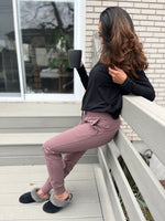 Charger l&#39;image dans la galerie, Pantalon de jogging Dreamy - Prune
