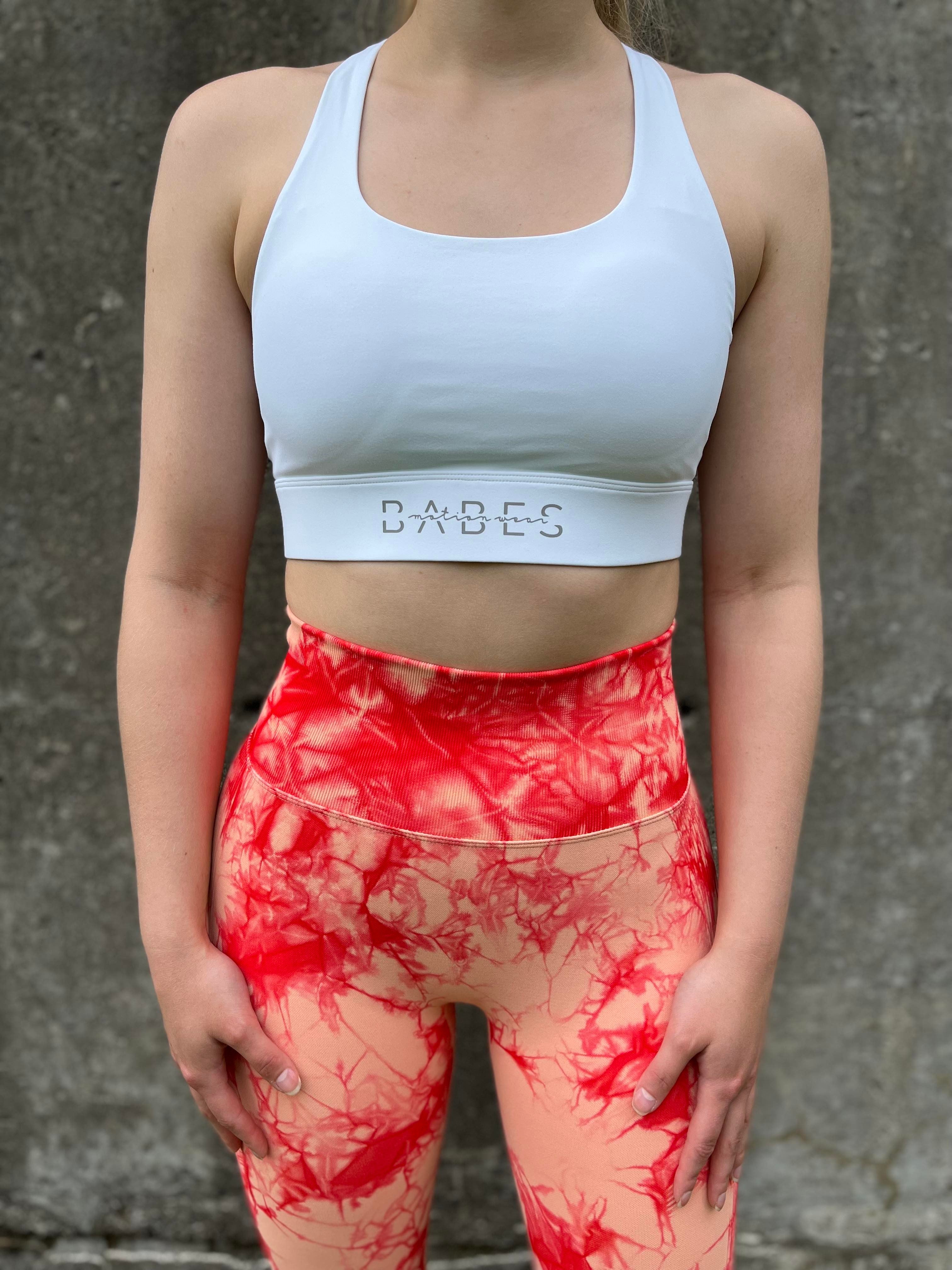 Seamless Tie Dye Red