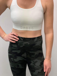 Effortless Sports Bra - White