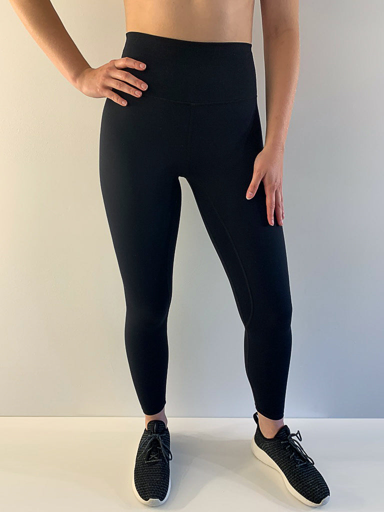 Queenie Ke Women 22 Yoga Capris Power Flex height Waist Running Pants  Workout Tights Legging Black Space Dye – QUEENIEKE